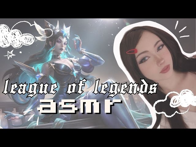 can i make this game relaxing? ♡ LEAGUE OF LEGENDS ASMR ♡ whispering + keyboard sounds