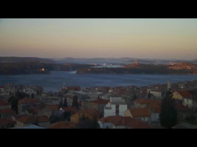 Šibenik , Croatia - Live panorama view