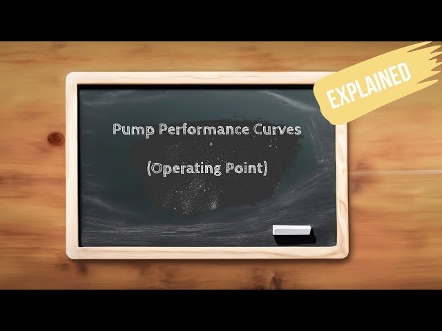 System Curve vs Pump Head Curve - How to Find Operating Point?