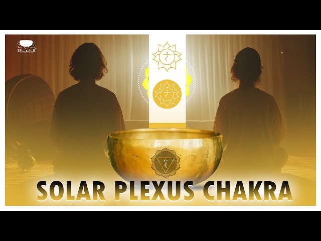 Tibetan Singing Bowl (528Hz) Relaxing Rain | Solar Plexus Chakra Healing and Rebalance Sleep Music