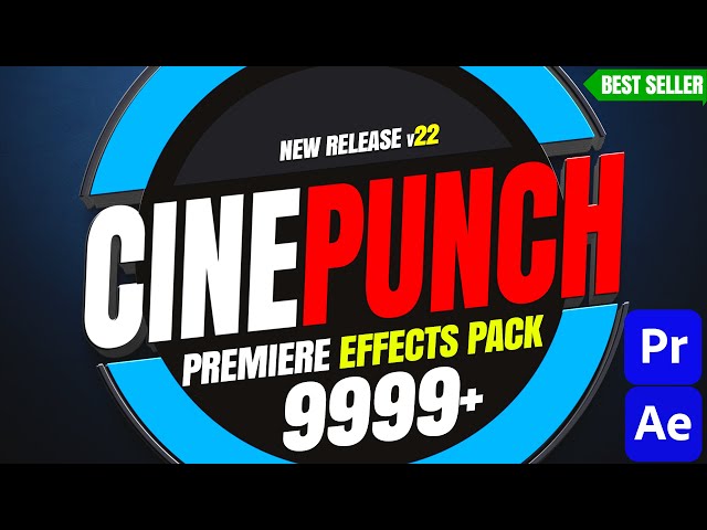 Transitions for Adobe Premiere Pro -  New Pack for CINEPUNCH for Adobe Premiere & After Effects