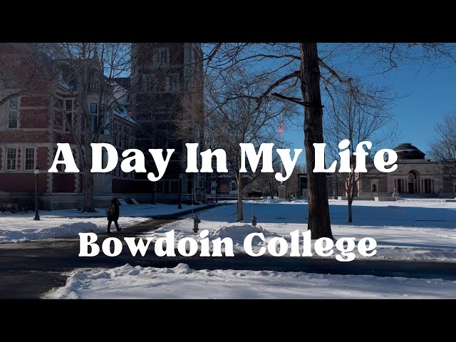 A Day in My Life at Bowdoin College | 보든 칼리지 학생 브이로그 | Freshman Dorms, Dining, Class, BPOOS, Supers