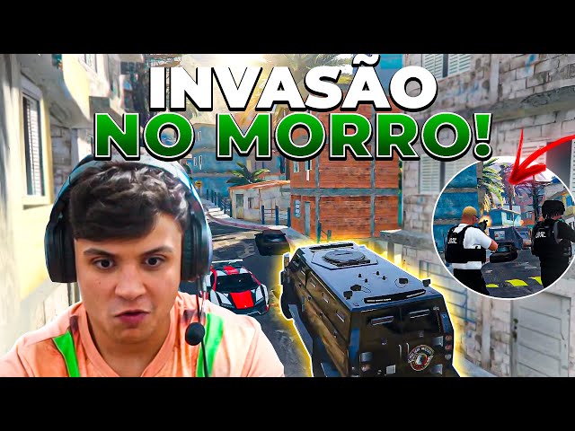 PAULINHO SUBIU NUM MORRO de BLINDADO e DEU RUIM!🤣 GTA RP ( Modder clips)