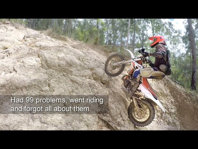 THE PURSUIT OF DIRTY HAPPINESS!  dirt bike philosophy