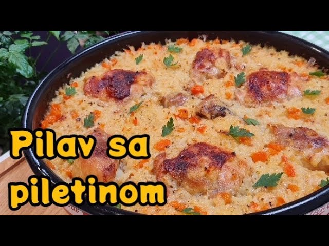 Pilav sa piletinom, top recept