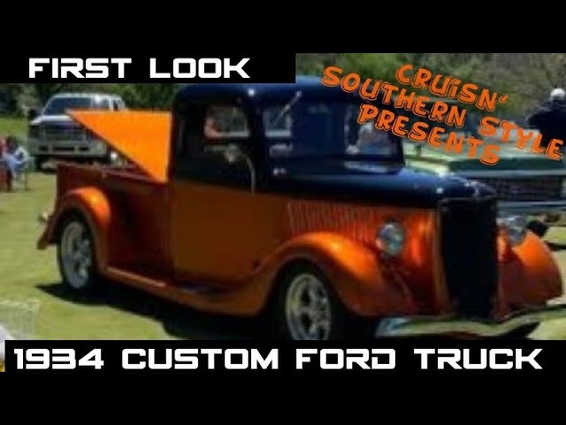 First Look At - 1937 Custom Ford Truck - Run To The Sun Myrtle Beach SC 2022 - Full Walk around