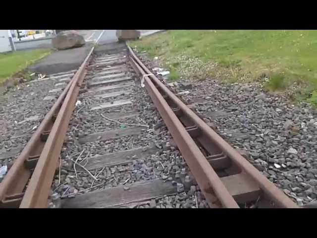 Tram tracks Trafford Park