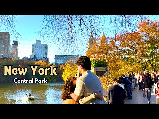 4K Walk NYC | Autumn in Central Park 2024