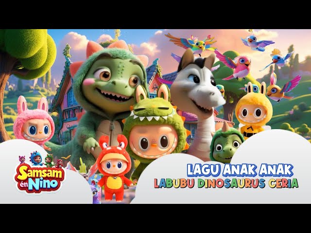 [LABUBU] DINOSAURUS CERIA  | LAGU ANAK ANAK INDONESIA TERBAIK & TERFAVORIT -  @samsam_ennino