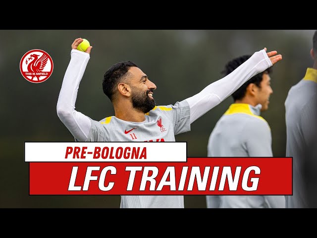 Tennis balls, Nunez wins the race | Liverpool FC Training