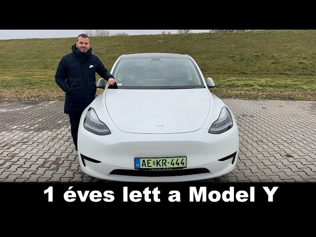 1 év, 23 000 km és rengeteg tapasztalat a Tesla Model Y-al I 1 éves beszámoló az olcsó Tesláról