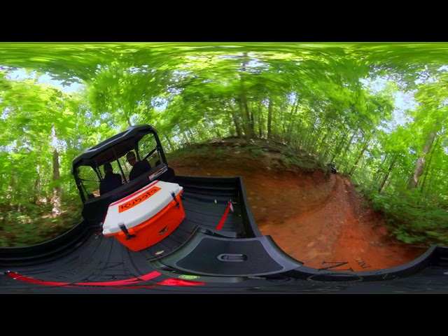 Driving The Kubota SIDEKICK RTV-XG850 In HD 360 (Full VR) - Part 2