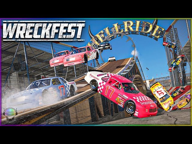 NASCAR PINBALL HELLRIDE! Wreckfest