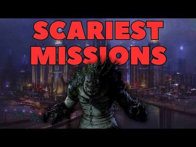 The 10 SCARIEST Missions in the BATMAN Arkham games….