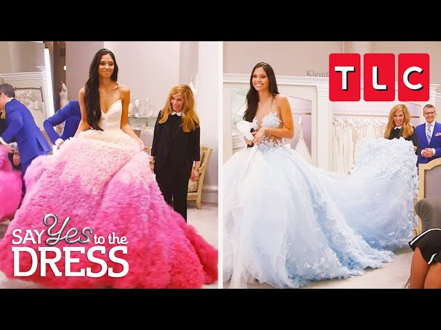 Favorite COLORFUL Wedding Gowns | Say Yes to the Dress | TLC