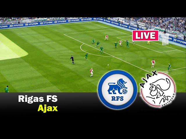 🔴LIVE : Rigas FS vs AJAX Live Match | UEFA Europa League 2025 | Full Match Streaming