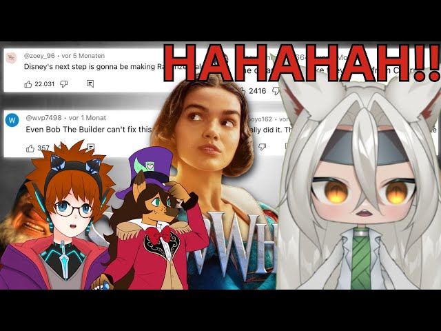 Vtubers React to Chat Music | FUNNIEST Snow White Trailer Comments (as a Song) PART 2