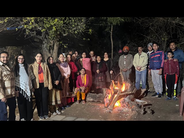 #lohricelebration by Sector 55 residents##Lohri#viralshort#trending #latest #lohrifestival #