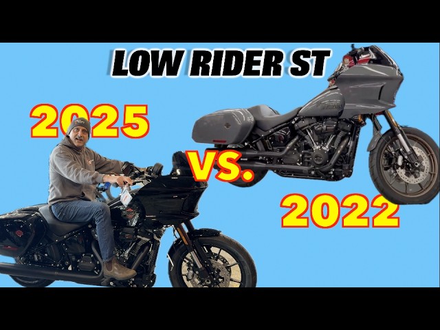 It's Much Better ! 2025 Vs. 2022 Low Rider ST.