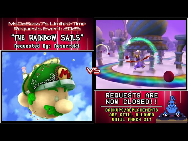 The Rainbow Sails - Super Mario Galaxy 2 / Spyro Enter the Dragonfly Mix