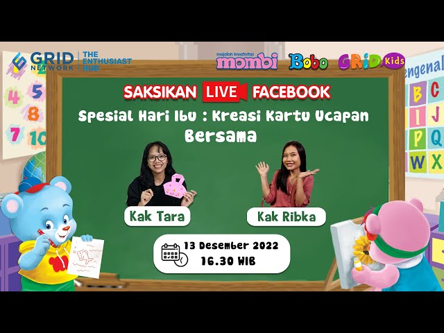 Spesial Hari Ibu: Kreasi Kartu ucapan