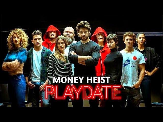 Playdate ft.Moneyheist | La casa de papel | #Shorts | Professor.