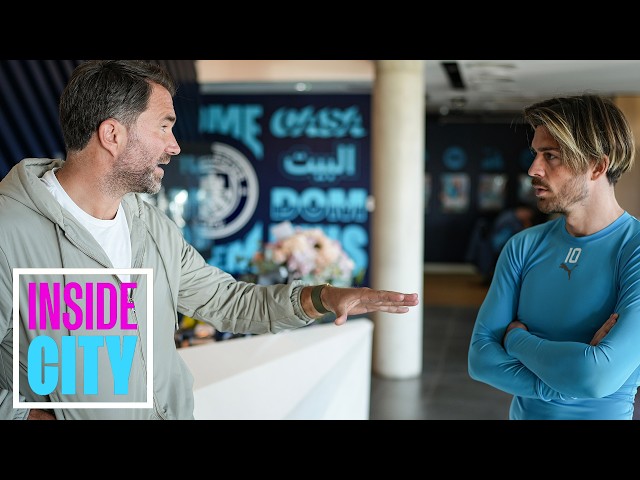 Eddie Hearn visits, Savinho on a horse and Haaland Scorpion Goal! | INSIDE CITY 480