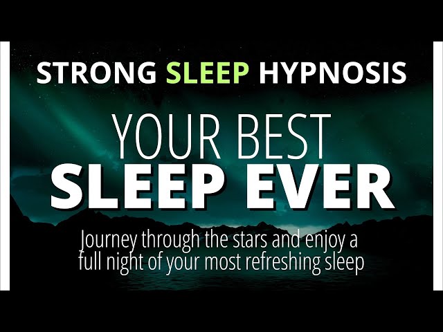 Deep Sleep Hypnosis (STRONG EFFECT) | Fall Asleep Fast Tonight | Black Screen