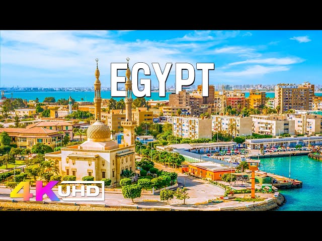 Egypt – Mesmerizing Landscapes of Oasis and Pharaoh’s Legacy with Relaxing Music | 4K UHD (60 FPS)