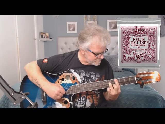 Ernie Ball Black And Gold Ball End Classical Guitar Strings Review - Harley Benton HBO 850 Classic