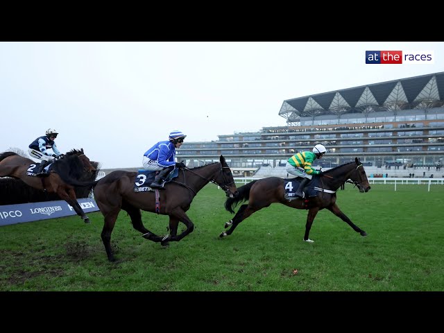 Phenomenal JONBON all class to win Clarence House Chase at Ascot!