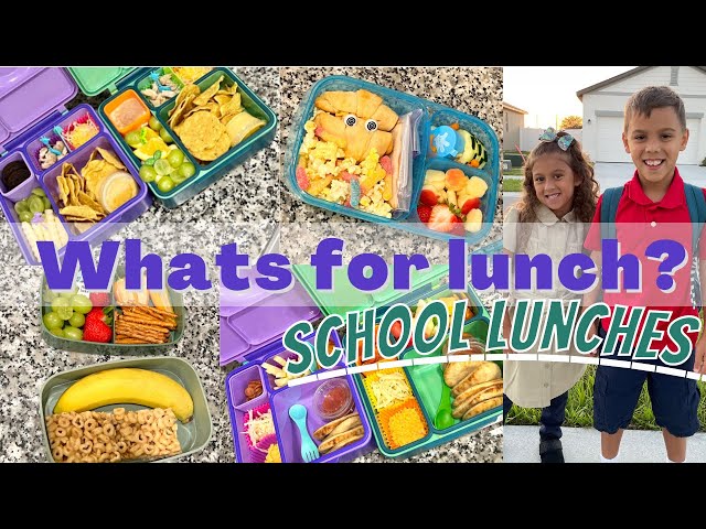 A Week of School Lunches // Back to School // Lunchbox Ideas // Bento Lunch Box