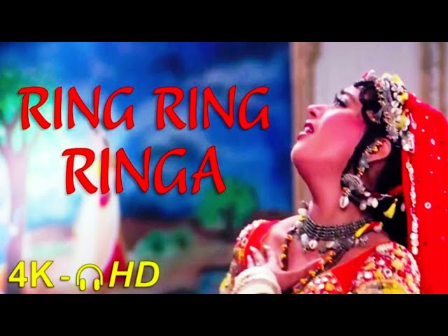 Ring Ring Ringa  | Sanjay D | Madhuri D | Slumdog Millionaire | Alka | Ila A | 🎧 HD Audio