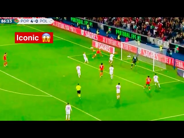 Cristiano Ronaldo stunning goal against Poland makes history