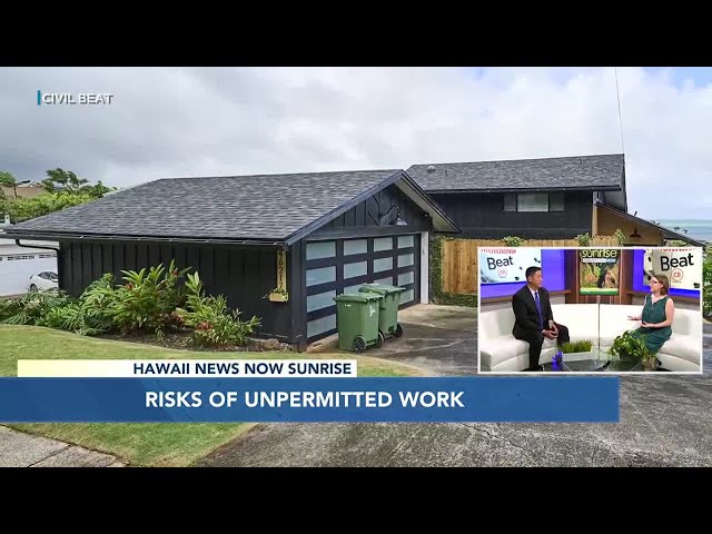 Morning Beat: HGTV's "Renovation Aloha" violates permit laws