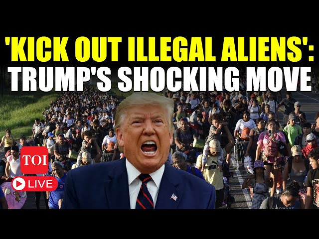 LIVE: 'Don't Want C**p In US': Trump's Deportation Shocker; Pentagon Sends 1500 Troops To Border