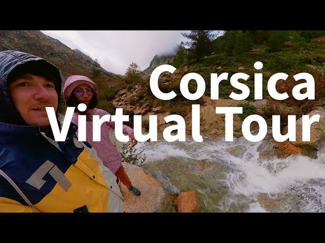 Hiking in Corsica in virtual reality 360 - Restonica Valley - Corte - Lake of Melo - Weeqat🚶