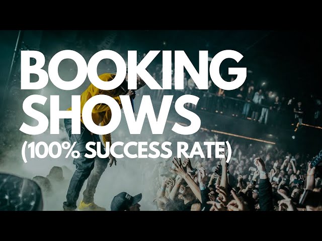 How To Book Live Shows as an Independent Artist