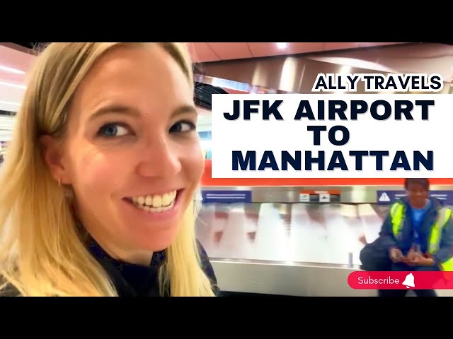 How to get from JFK airport to Manhattan: Taking the Airtrain to Subway to Times Square