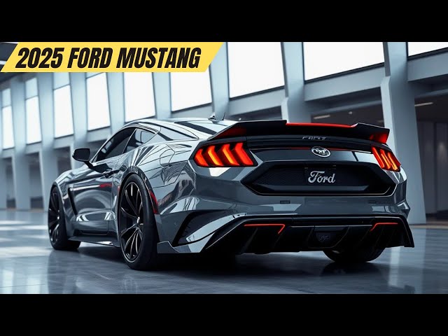 2025 Ford Mustang - V-8 power and next-gen tech!