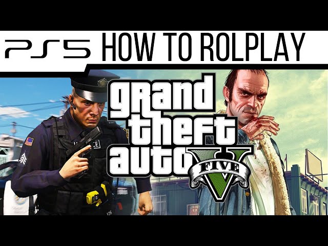 GTA 5: HOW TO ROLEPLAY using PlayStation 5 | PS5