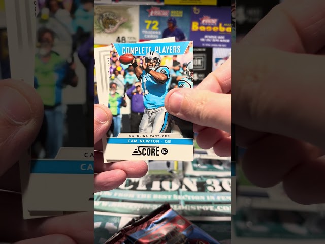 2012 Score Football card pack opening. Newton! Colt! #waxpack #footballcards #rippingpacks