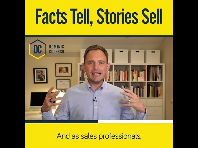 Facts Tell, Stories Sell