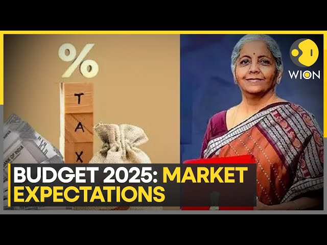 Indian Markets Await Budget 2025 for Economic Direction | World News | WION