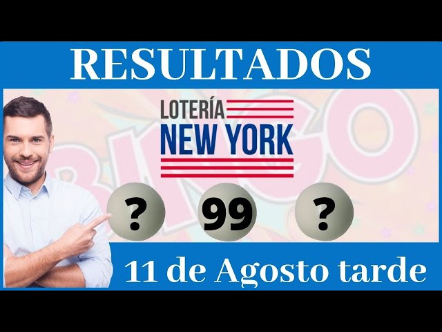 Lotería New York Tarde Resultados de hoy Miércoles 11 de Agosto #todaslasloteriasdominicanas