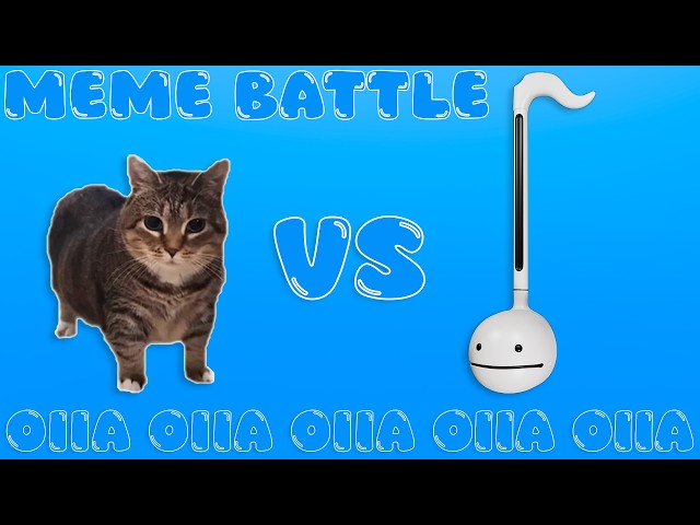 OIIAOIIA CAT VS OIIA OIIA OTAMATONE - MEME BATTLE IN 10 MINUTES