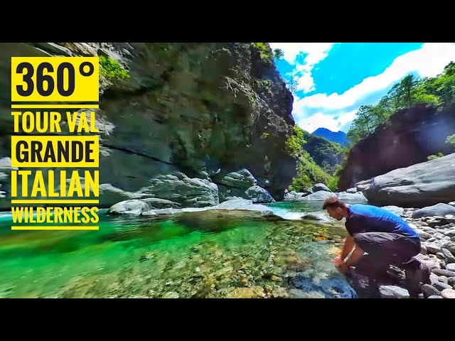 360 degree tour in the most remote areas of Val Grande (Italian wilderness virtual tour)