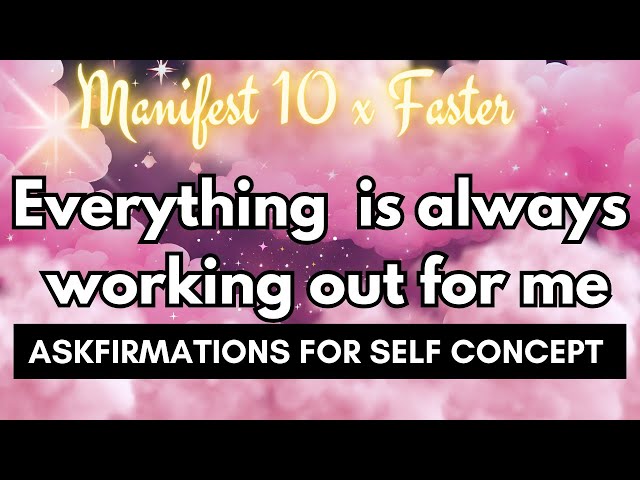 Manifest in 1 Day with SELF CONCEPT ASKFIRMATIONS | LAW OF ASSUMPTION