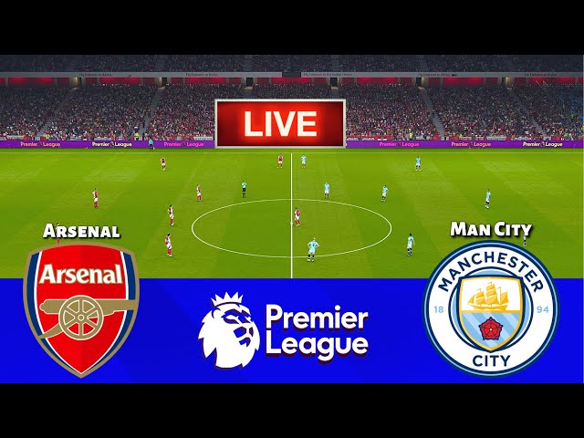 🔴LIVE || Arsenal vs Manchester City - Premier League 2025 || Live Football Match | PES 21