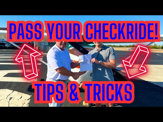 How To Pass Your Private Pilot Checkride: Tips And Tricks